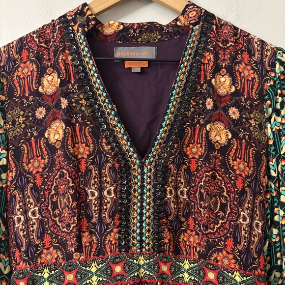 Anthropologie Bhanuni by Jyoti Patterned Beaded Maxi Dress - Picture 4 of 8